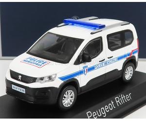 NOREV 1/43 FURGONETA PEUGEOT RIFTER POLICÍA MUNICIPAL 2019 MODELO ESTÁTICO