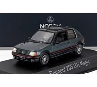 NOREV 1/43 PEUGEOT 205 1.9 GTI MAGIC 1990 VERDE MODELO ESTÁTICO DIECAST