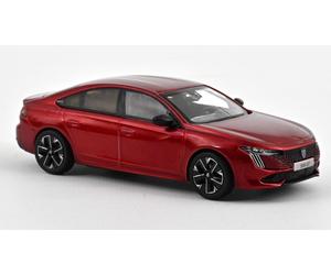 NOREV 1/43 PEUGEOT 508 GT HYBRID 2023 ROJO MODELO ESTÁTICO DIECAST