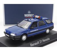 NOREV 1/43 RENAULT R21 NEVADA SW STATION WAGON GENDARMERÍA 1994 MODELO
