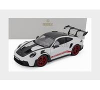 NOREV 187373 Porsche 911 992 GT3 RS Weissach Package Coupe 2022 Blanco Negro