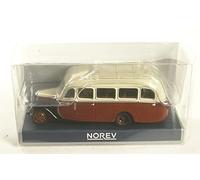 Norev-Citroën U23 Autocar 1947 Crème et Marron 1/87 Miniatura, Color Azul, (159923)