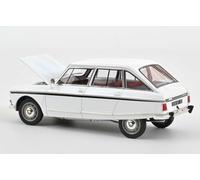NOREV - Coche de colección compatible con Citroen Ami Super de 1974, color blanco Meige 1/18, metal