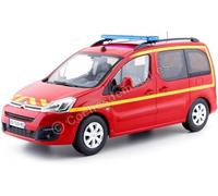 Norev- Coche en Miniatura de colección, Color Rojo y Amarillo, 1/43e (181641)