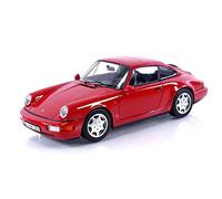 Norev Compatible con Porsche 911 (964) Carrera 2 1990 rojo modelo coche 1:18