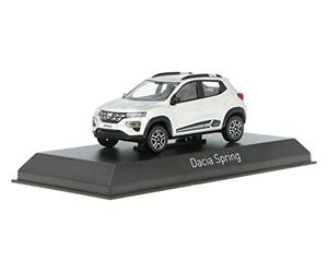 Norev Dacia Spring Comfort 2022 Plata Modelo a Escala de Coche 1:43