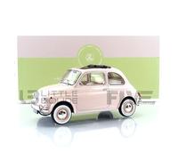 Norev FIAT 500 L 1968 PINK WITH SPECIAL BIRTH PACK 1:18