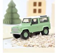 NOREV Land Rover Defender 1995 Verde Y Blanco Jet Coche 1:43 Escala Modelo