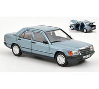 Norev MERCEDES 190 E 1984 LIGHT BLUE METALLIC 1:18