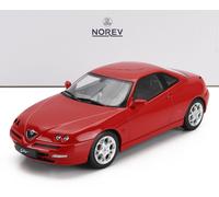NOREV MODELO DE COCHE ESTÁTICO ALFA ROMEO GTV 1999 ROJO MODELISMO ESCALA 1/18