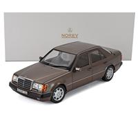 NOREV MODELO DE COCHE ESTÁTICO MERCEDES BENZ CLASE E 500E W124 1990 BEIGE 1/18