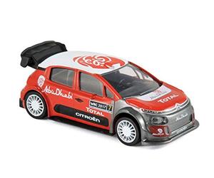 Norev NV155365 Maxijet 2017 Citroen C3 WRC Diecast Modelo Juguete, Rojo, Escala 1:43