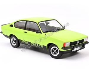 Norev NV183653 1:18 Opel Kadett Rallye 2.0 E 1977-Modelo Coleccionable Verde, Multi