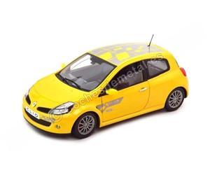 Norev NV185236 1:18 Renault Clio RS F1 Team 2007-Sirius Amarillo Modelo Coleccionable, Multi