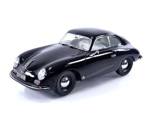 Norev NV187451 1:18 356 Coupe 1952-Modelo Coleccionable Porsche Negro, Multi