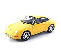 Norev NV187596 1:18 911 Carrera 1994 - Modelo Coleccionable Porsche Amarillo, Multicolor