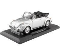 Norev NV188530 1:18 VW 1303 Cabriolet 1973-Plata Volkswagen Modelo Coleccionable, Multi