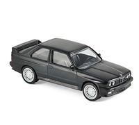 Norev® NV350009 Maxijet BMW M3 E30 1986 Diecast Modelo Juguete, Negro, Escala 1:43