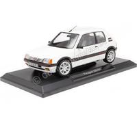 Peugeot 205 Gti 1.9 1989 Coche a Escala Blanco 1:18 Norev