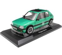 184847 Peugeot 205 GTi Griffe With Window Roof Green Norev 1/18