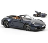 Norev PORSCHE 911 CARRERA CABRIOLET 2025 BLUE METALLIC 1:18