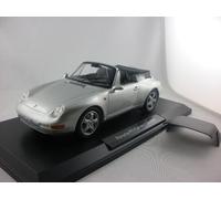 Norev Porsche 911 Carrera Cabriolet Plata 1993 1/18 187592