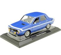 Norev- Renault 12 Gordini Without Bumpers 1971 Blue de-France 1:18 Miniatura, 185248