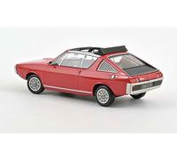NOREV RENAULT17 GORDINI Desechable 1975 Rojo Coche de Colección R17 NoreV 1/18 Metal