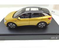 NOREV Volkswagen VW ID.4 Coche Modelo 1:43 Amarillo 2020 Limitado con OVP