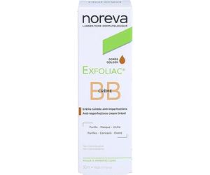 Noreva exfoliac getönte BB-Creme dunkel, 30 ml Crema