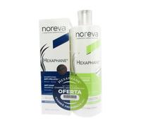 Noreva Pack Hexaphane Champú Anticaspa 250ml y Champú Frecuencia 400ml