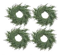 Norfolk Pino Garland, 70,86 pulgadas Primavera de Pino Norfolk, Artificial Christmas Garland Faux Greenery Garland, Real Touch Winter Pine Garland, for Table Fireplace Mantle Window Stairs
