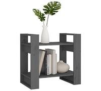 Norheim Estantería Baja | Estanterias Madera | Estanteria Habitacion Juvenil Salon Comedor, Libreria Oficina, Separador Ambientes,Medidas: 60 x 35 x 57 cm Gris