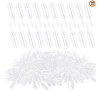 Norhogo 200 pipetas de plástico de 4 ml para exprimir líquidos, fresas, chocolate, mermelada, cupcakes
