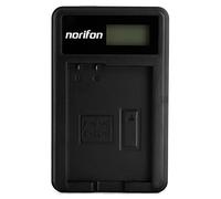 Norifon EN-EL14 LCD USB Cargador para Nikon Coolpix P7000, Coolpix P7100 | Compatible con Nikon Coolpix P7700, Coolpix P7800, DSLR D3100, DSLR D3200, DSLR D5100, DSLR D5200 Cámara