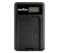 Norifon LP-E8 LCD USB Cargador para Canon EOS 550D, EOS 600D, 650D, 700D, EOS Kiss X4, X5, X6i, EOS Rebel T2i, EOS Rebel T3i, T4i, Rebel T5i Cámara y Más