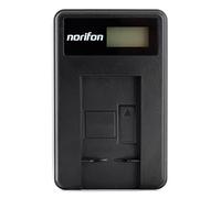 Norifon NB-12L LCD USB Cargador para Canon Legria Mini X, Mini X, PowerShot G1X Mark II, N100 Cámara y Más