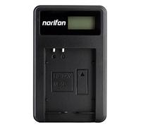 Norifon NB-5L LCD USB Cargador para Canon PowerShot SD880 IS, SD850 IS, SD870 IS, SD800 IS, SD970 IS, SD990 IS, SD950 IS, SD900, SX230 HS, S110, Digital IXUS 980 IS, 960 IS Cámara y Más