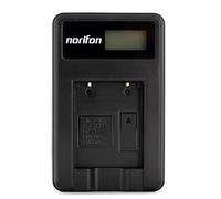 Norifon NP-45 LCD USB Cargador para Fujifilm FinePix JX250, JX400, J38, J10, J20, JX520, JX580, JX300, JX680, JX370, JV200, JV100, JZ250, JZ100, JZ300, T550, T200, T300, XP60 Cámara y Más