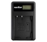 Norifon NP-BD1 LCD USB Cargador para Sony Cyber-Shot DSC-P100, DSC-P120, DSC-P150, DSC-P200, DSC-T5, DSC-T50, DSC-T500, DSC-T70, DSC-T700, DSC-T75, DSC-T77, DSC-T9, DSC-TX1 Cámara y Más