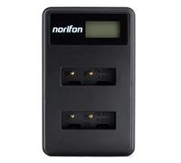 Norifon NP-BX1 Doble Canal LCD USB Cargador para Sony HDR-GWP88