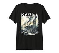 Norilsk EST. 1935 - Distopía de la Ciudad Vintage del Camiseta Premium