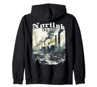 Norilsk EST. 1935 - Distopía de la Ciudad Vintage del Sudadera con Capucha