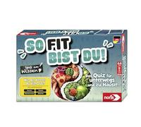 Noris 606011619 So fit BIST du, el Juego Familiar Divertido para casa o de Viaje, para 1-6 Jugadores a Partir de 8 años