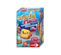 Noris 606061977 - Juego de Dados para niños a Partir de 5 años, con Dados de Madera, 1 a 4 Jugadores