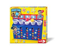 Noris 606062095 Dunking Star - Juego de Lanzamiento y Habilidad para Toda la Familia, a Partir de 4 años, para 2 Jugadores