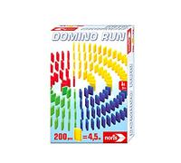 Noris 606065644 Domino Run 200 Steine, Juego de acción para Toda la Familia, para niños a Partir de 3 años