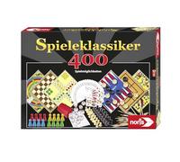 Noris 606111688 Juego clásico con 400 Posibilidades de Juego como Yatzy, Mikado, Molino, Dame, Backgammon o Solo sin emoción, para 1 a 6 Jugadores a Partir de 6 años