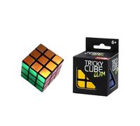 Noris Tricky Cube Glam, el clásico para fomentar el Pensamiento Espacial, para niños a Partir de 6 años, Color metálico (606132065)