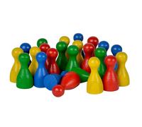 Noris 606154362 - Conos para el juego de mesa Hama (24 unidades, madera) (versión en alemán) , color/modelo surtido